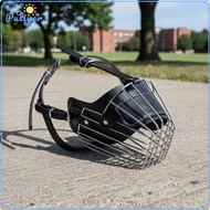 Antichew Metal Dog Muzzle Allows Panting and Drinking Wire Basket Muzzle Breathable for Large Dogs V