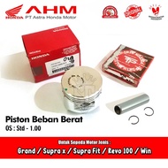 Piston Heavy Load PistonRing GN5 Honda Supra x Fit New Revo Grand Win 100 AHM TP