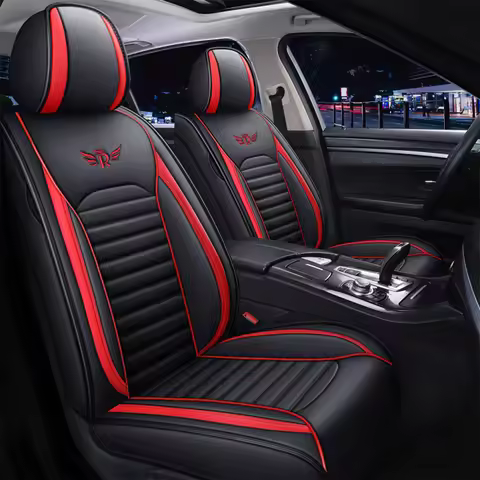 Leather Car Seat Covers for Chevrolet Captiva Aveo Cruze Impala Lacetti Lanos Spark Sonic Malibu Uni