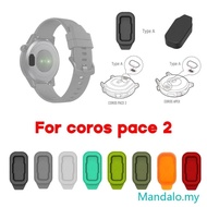 MEET Smartwatch Accessories Dustproof Silicone Cover Charging Port Protective Case-Compatible for Coros-Pace 2 APEX-42mm