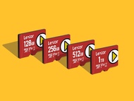 Lexar PLAY microSDXC™ UHS-I 記憶卡 (128GB-512GB)