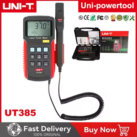UNI-T UT385 Laser Power Meter Power Analyzer split design Data Logger Laser Sensor Precision Power M