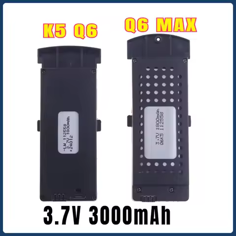Battery 3.7V 3000mAh Q6 Drones for G6 S6 8K RC Quadcopter Spare Parts for G6 Pro Rechargeable Lipo B