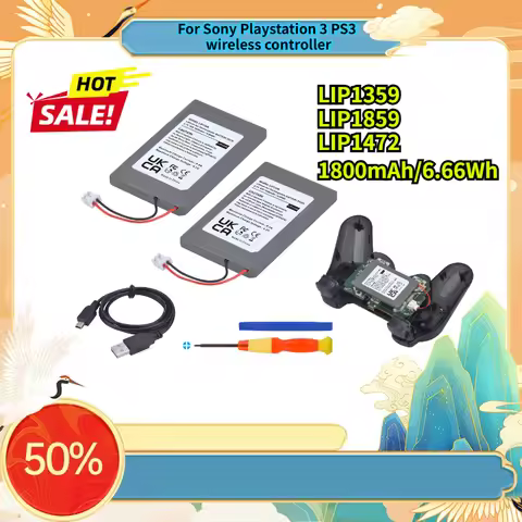 Battery Sony PS3 Tool Delivery Tool PS3 Battery Compatible with Sony Wireless Game Controller Dualsh