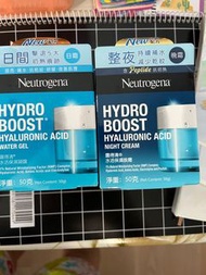 Neutrogena 水活保濕凝露 及晚霜