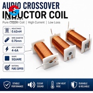 OWNNEPH Speaker Crossover Inductor Coil, 0.62MH Pure Copper Audio Inductor Coil, 0.75mm 4-6A Audio C