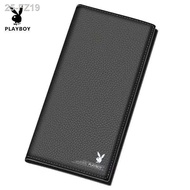 ๑✼∏Dompet lelaki Playboy dompet panjang lelaki kulit lembut beg kulit lelaki berkapasiti besar beg tangan belia pelbagai