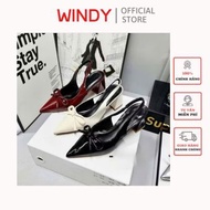 Windy's shoes -(5-7CM) WINDY Pointed Toe High Heels Elegant Bow High Heels 5-6cm CG-0734