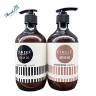 CSMEER ARGAN OIL super soft conditioner shampoo for dry, damaged hair 500mlx2.TL TL