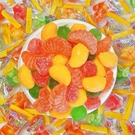 1KG FRUIT GUMMY CANDY GUMMY MANGGA APPLE ORANGES STRAWBERRY MIX ASSORTED FRUIT GUMMY FUDGE CANDY GUM