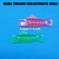 (3pcs±/pkt) AUTOMATIC NEEDLE THREADER DIY TOOL (FISH)