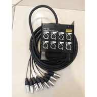 CABLE SNAKE 8CH/SNAKE CABLE 8 CHANNEL PLUS BOX 10M