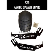 R25 R 25 RAPIDO SPLASH GUARD REAR WHEEL COVER BELAKANG COVER TYRE