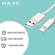 【แบรนด์ลดราคา】ของแท้ Lightning USB Fast Charger Cable Lightning to USB Cable (1 m) สายชาร์จ