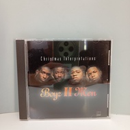 #F202-85 CD TERPAKAI [ BOYZ 2 MEN - CHRISTMAS INTERPRETATIONS ] USED CD #F202-85