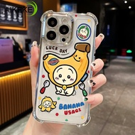 Cute Banana Usagi Phone Case For Realme 9 8 Pro 8S 7 5 Q5i Q5 Q3S Q3T Q2 P4 Power P3 Lite P3X V70 V7
