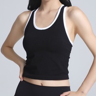 Womens yoga tops with built-in bra sleeveless gym shirt for fitness outdoor sports gym breathable sp