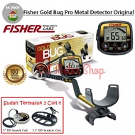 FISHER GOLD BUG PRO GOLD SILVER METAL DETEKTOR DETECTOR EMAS LOGAM ORI - CHARLESSTORE5