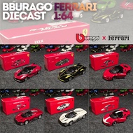 [Genuine] Bburago Ferrari 1:64 - 1:64 scale alloy model car - Diecast 1:64 collection