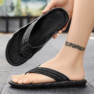 Men Flip Flops Vacation Travel Soft Durable Wear-Resistant Easy-to-Wash Easy Travel Flip-Flops