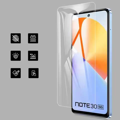 HD Tempered Glass for Infinix Note 30 30i Pro VIP 9H Clear Screen Protector for INFINIX Note30 2.5D 