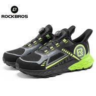 ROCKBROS Outdoor Shoes Non-slip Wear-resistant Men Shoes for Running Cycling Hiking Camping Comfortable Shockproof Sports Fashion Shoes With Rotary Buckle