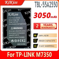 NEW Brand 3050mAh Kiss TBL-55A2550 TP-LINK M7350 TL-TR961 2500L 4G LTE WIFI Router Hotspot Modem Bat