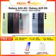 Samsung Galaxy A24 4G (8GB+128GB) / Galaxy A25 5G (8GB+256GB) Smartphone | Original Malaysia New Set