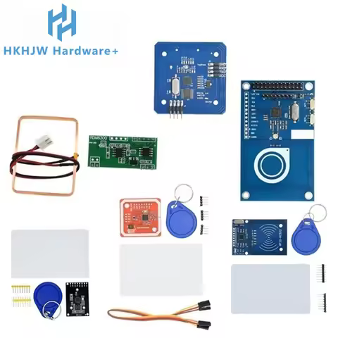 RFID Module RC522 MFRC-522 RDM6300 Kits S50 13.56 Mhz 125Khz 6cm With Tags SPI Write & Read For Ardu