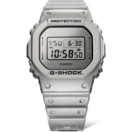 Casio G-Shock 5600 Series Silver Resin Strap Men Watch DW-5600FF-8DR