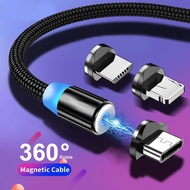 Tecsire 3 IN 1 Fast Charging Cable Type-C Micro USB Lightning