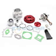 Motorcycle Dirt Pit BIKE ATV 49Cc 2 STROKE 44Mm Cyder Piston Spark Plug Gasket Kit With 44-6 Cranha