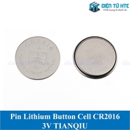 TIANQIU CR2016 2016 3V Lithium Cell Battery (In blister)