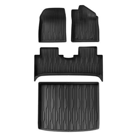 for BYD ATTO3 ATTO 3 YUAN PLUS Car Floor Mats Cargo Liner Trunk Pad TPE 3D Foot Mat Odorless Tray Pr