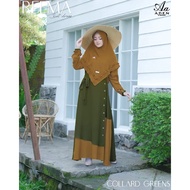 ADEN HIJAB - REEMA SET - WOLLYCREPE PREMIUM - SET SYARI - GAMIS CASUAL - GAMIS SYARI - SET SYARI TER