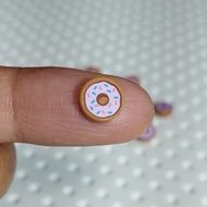 (LEGO ORI) Lego Part 98138pb182 Tile Round 1x1 with Donut/ Doughnut Ori