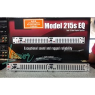 Professional DBX 215s Dual Channel 15-Band Equalizer/tested Equalizer Amplifier