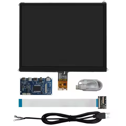 For iPad 3/4 9.7 Inch LP097QX1-SPA1 LTL097QL01 DIY IPS 2K LCD Display Screen Monitor Control Driver 