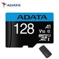 Adata Sdxc Sdhc 32Gb 64Gb 128Gb การ์ด A1 256Gb การ์ดคลาส Uhs V10 Microsd การ์ดเก็บข้อมูล I การ์ดความจำ10 Flash Tf
