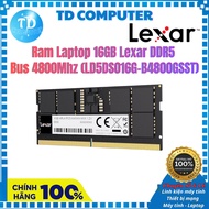 Laptop Ram 16GB Lexar DDR5 Bus 4800Mhz (LD5DS016G-B4800GSST) - Genuine product