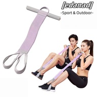 EDANAD Sit Up Pull Rope, 120lb Anti-Broken Yoga Pedal Resistance Band, Unisex Elastic Portable With 