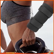 [PrettyiaSG] Kettlebell Wrist Guard Covers Wrist and Forearm Adjustable Wrist Wrap for