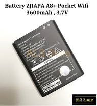 Battery ZJIAPA A8+ Super 5G Pocket Wifi Modem - 3600mAh