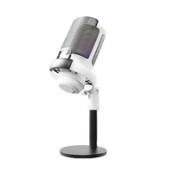 ไมโครโฟน USB ระดับมืออาชีพ ไมโครโฟนคอนเดนเซอร์คอมพิวเตอร์ ไมโครโฟน RGB เหมาะสําหรับการบันทึกและบันทึ