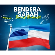 Bendera Sabah bendera bahan kualiti terbaik - 2 x 4 feet