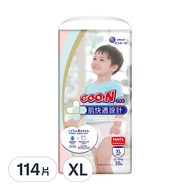 GOO.N 大王 日本境內版 肌快適系列褲型尿布  XL  114片