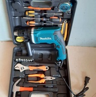 Máy khoan mkt  HP1630 full bộ đồ nghề