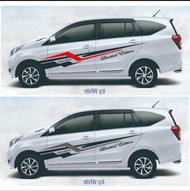 Stiker Mobil Calya Hitam Terbaru Lis Aksesoris Sigra Putih Keren