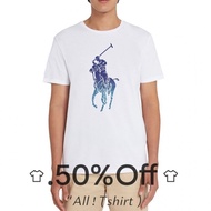 （COD）100% Desain（COD）100% Desain POLO -Mens T-shirt  - White