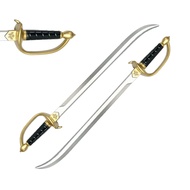 Set of Two 30-Inch Foam Pirate Cutlass Swords - Perfect for Cosplay, Roleplaying, and Halloween Cost